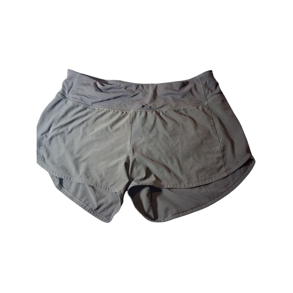 Lululemon Speed Up Low-Rise Lined Running Shorts Black Size 8 LW7AYMT